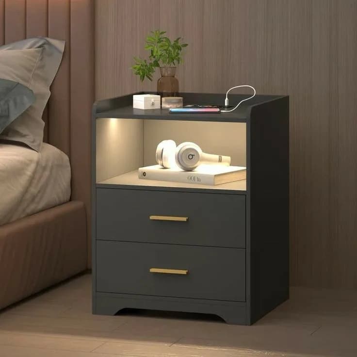 Gisenyi bedside table, view 4