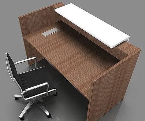 Karibu reception desk, view 5