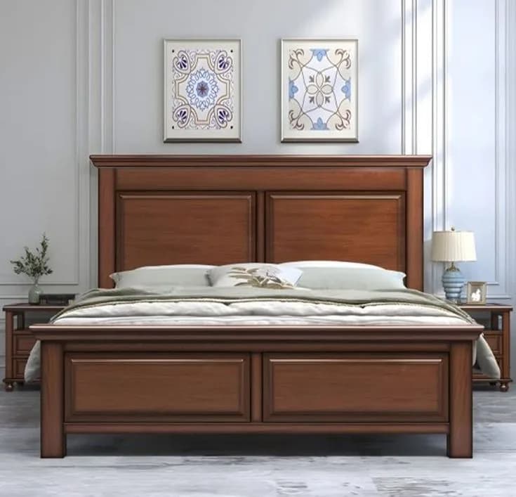 Virunga upholstered bed, view 4